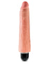 King Cock 9 in. Vibrating Stiffy White Flesh